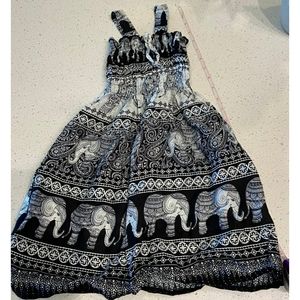 Elephant dress from Thailand
